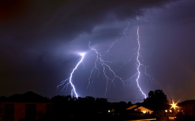 lightning storm