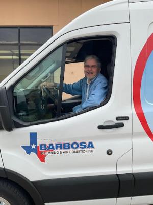 Friendly plumber in Barbosa truck - Need help with drain clearing or cracked sewer lines in Flower Mound? Call (214) 351-7030 today!