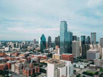 Dallas cityscape photo, where Barbosa Plumbing & Air Conditioning started. Call (214) 351-7030 today to schedule an AC repair specialist.