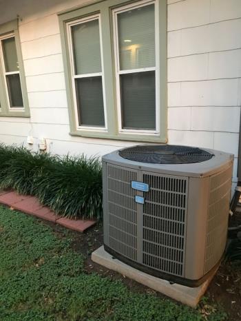 American Standard AC unit, just one of the brands that Barbosa Plumbing & Air Conditioning repairs for Dallas-area residents.